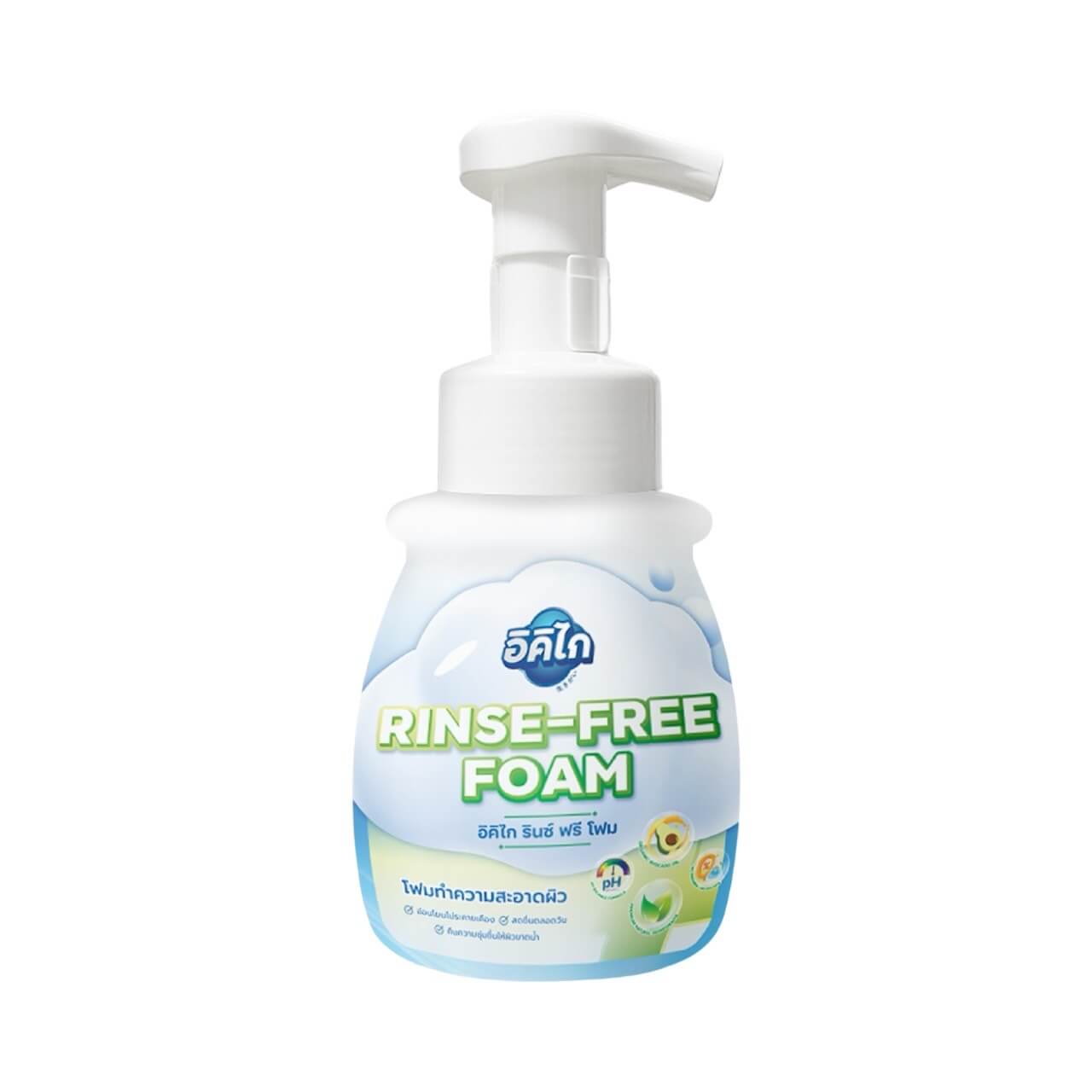 Ikigai Rinse Free Foam โฟมเช็ดตัวผู้ป่วย สูตรอ่อนโยน